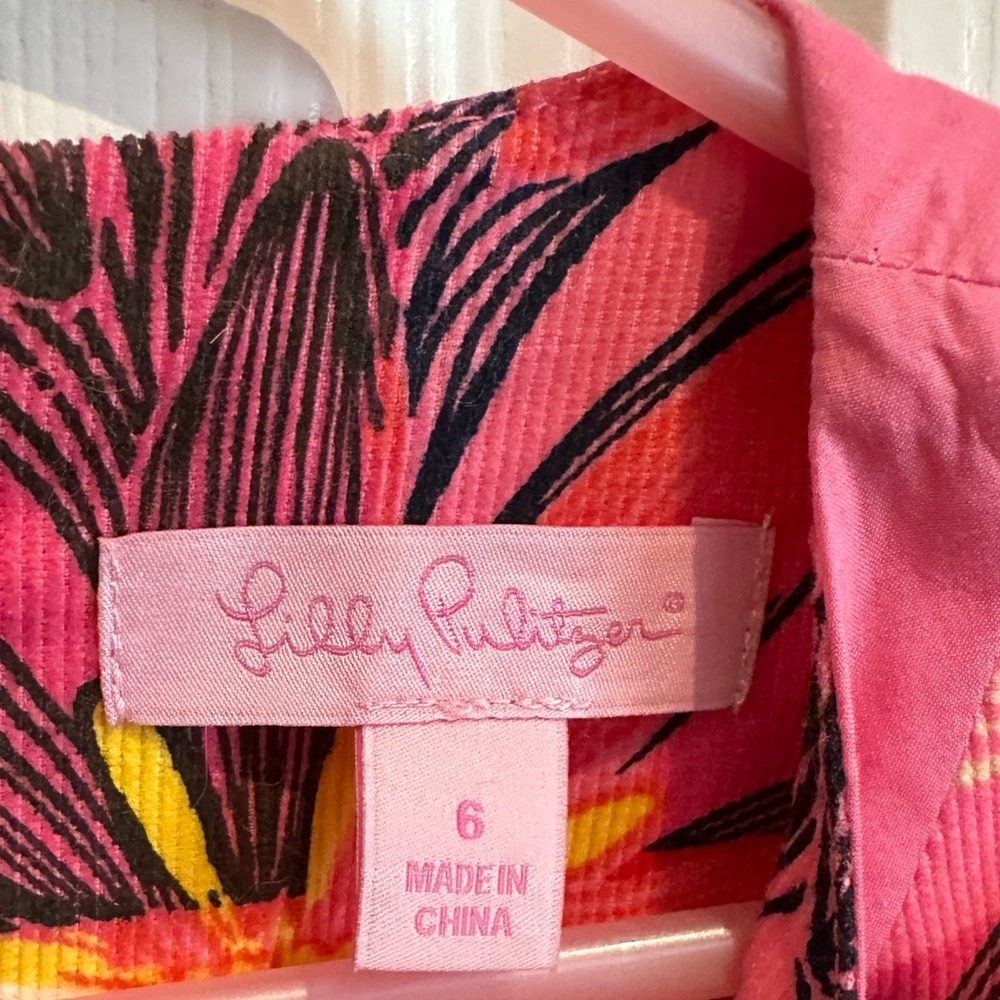 🌸Beautiful Girls Lilly Pulitzer dress🌸 Size 6 - Picture 2 of 4